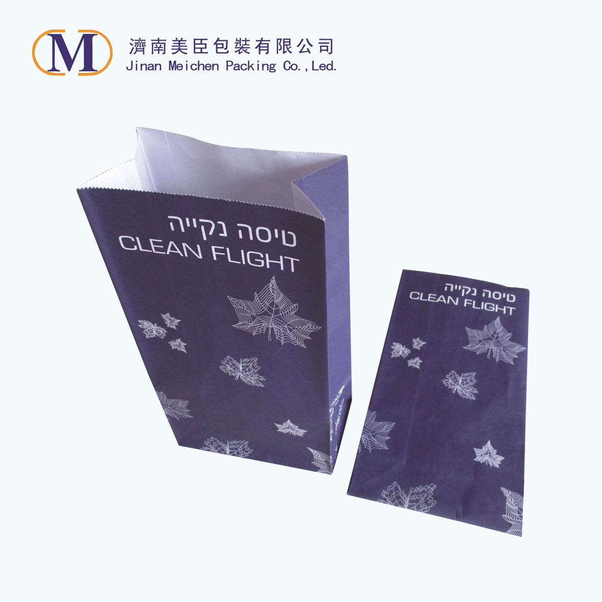 Hvilke spesielle materialer er flyselskapets spyposer laget av?